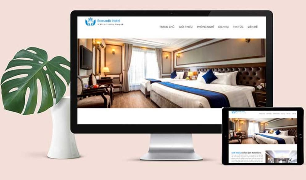 Thiết kế web khách sạn chuẩn SEO