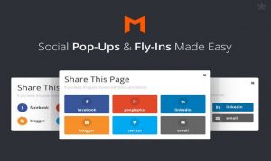 Monarch - plugin chia sẻ mạng xã hội của team Elegant Theme