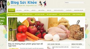 Website cung cấp rất nhiều các thông tin về y tế, chăm sóc sức khỏe cho mọi người