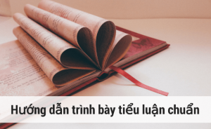 Hướng dẫn cách trình bày tiểu luận trong word.