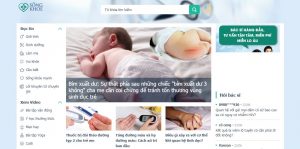 Sống khỏe - website kiến thức chăm sóc sức khỏe