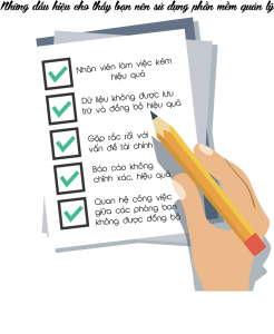 dấu hiệu nên sử dụng phần mềm quản lý doanh nghiệp