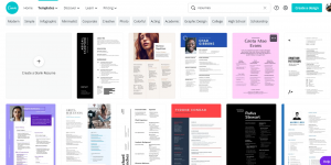 web tao cv