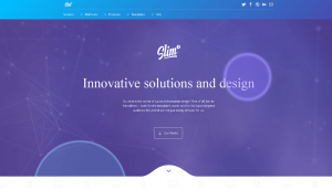 Phần mềm thiết kế website Slimbuilde