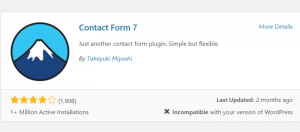 cài đặt contact form 7