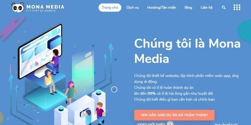 Mona Media - Công ty thiết kế website bán hàng hàng đầu Việt Nam