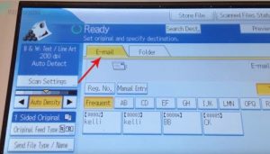 Cách scan tài liệu từ máy photocopy Ricoh