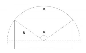 Cách tính diện tích mái tôn vòm