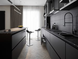 Thương hiệu phụ kiện tủ bếp cao cấp Blum