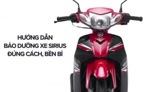 bảo dưỡng xe Sirius