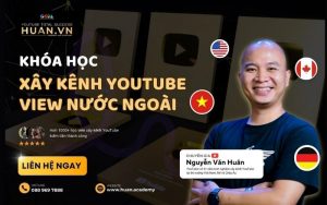 khóa học xây kênh youtube