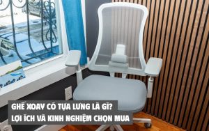 ghế xoay có tựa lưng