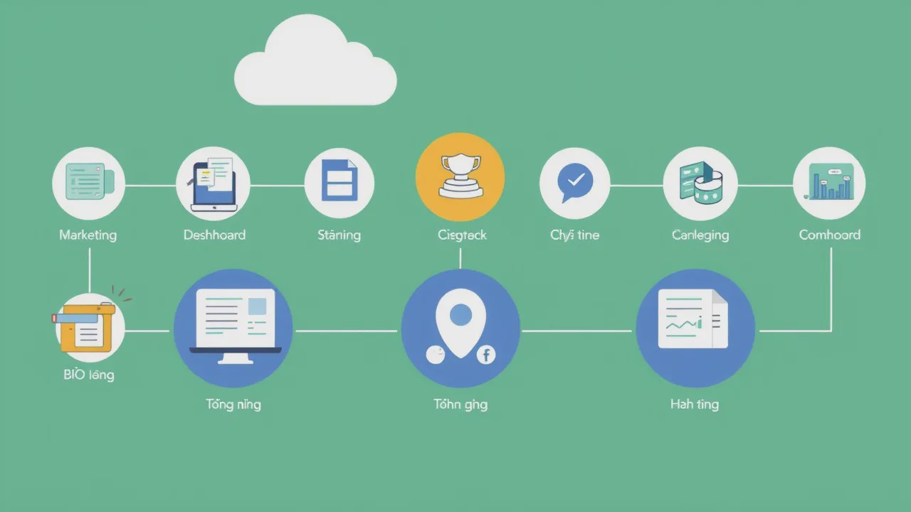 Marketing automation stack điển hình của công ty tech và điểm yếu cần AI bổ sung Marketing automation stack điển hình của công ty tech và điểm yếu cần AI bổ sung
